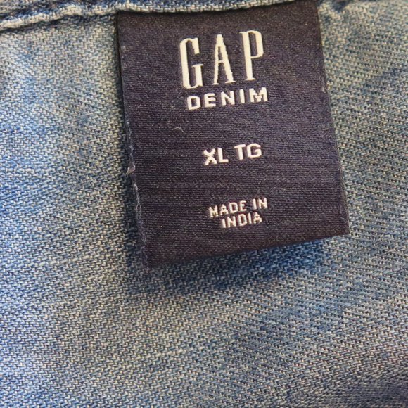 GAP Kids - Denim button down dress - Picture 6 of 7